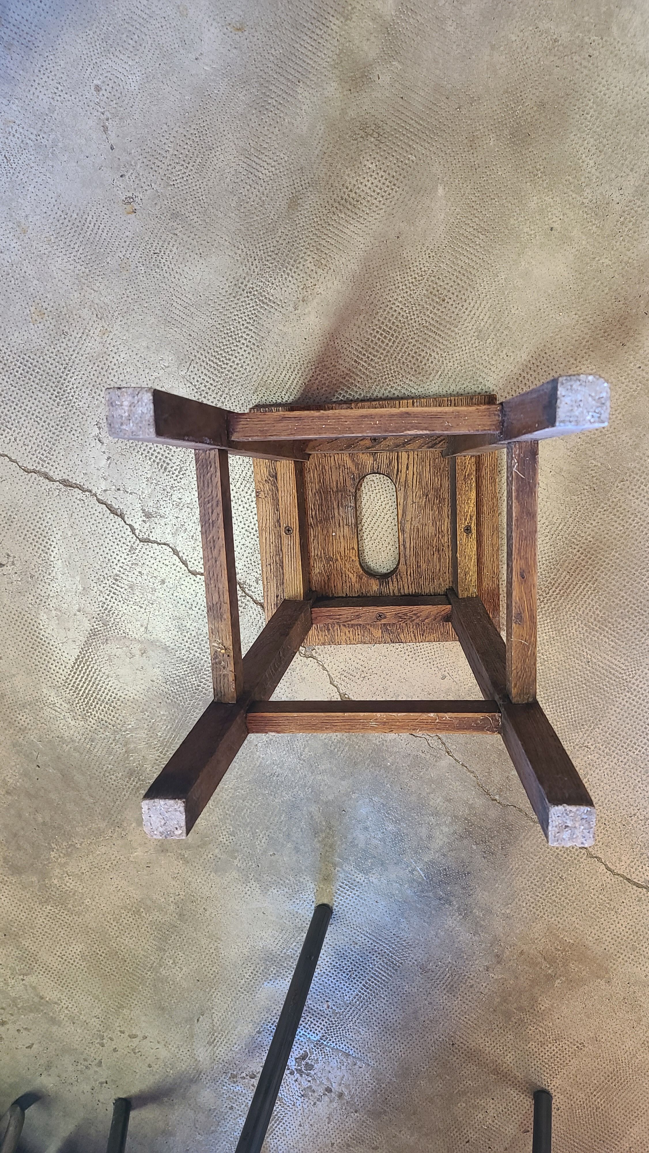 Wooden stool