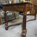 Antique Empire-style mahogany desk