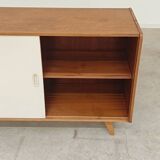 Wooden buffet U 452 pink by Jiri Jiroutek for Intérier Praha 1960