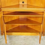 Corner beech furniture from the 1980s