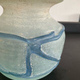 Old vase "Scovo" in Murano glass paste