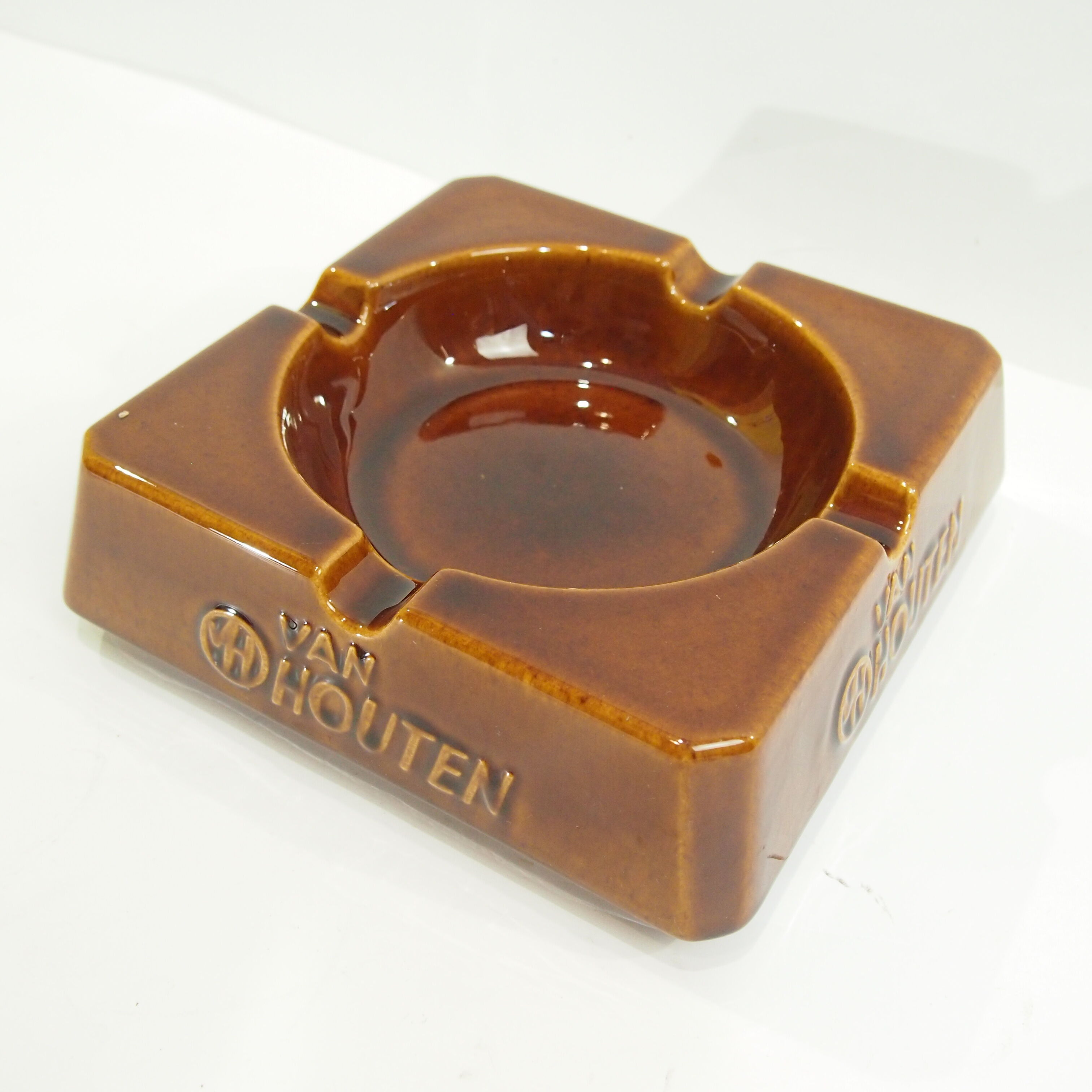 Porcelain vintage ashtray