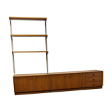 vintage sideboard and shelving system