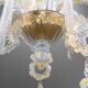 Venetian lustre in Murano glass and gold leaf