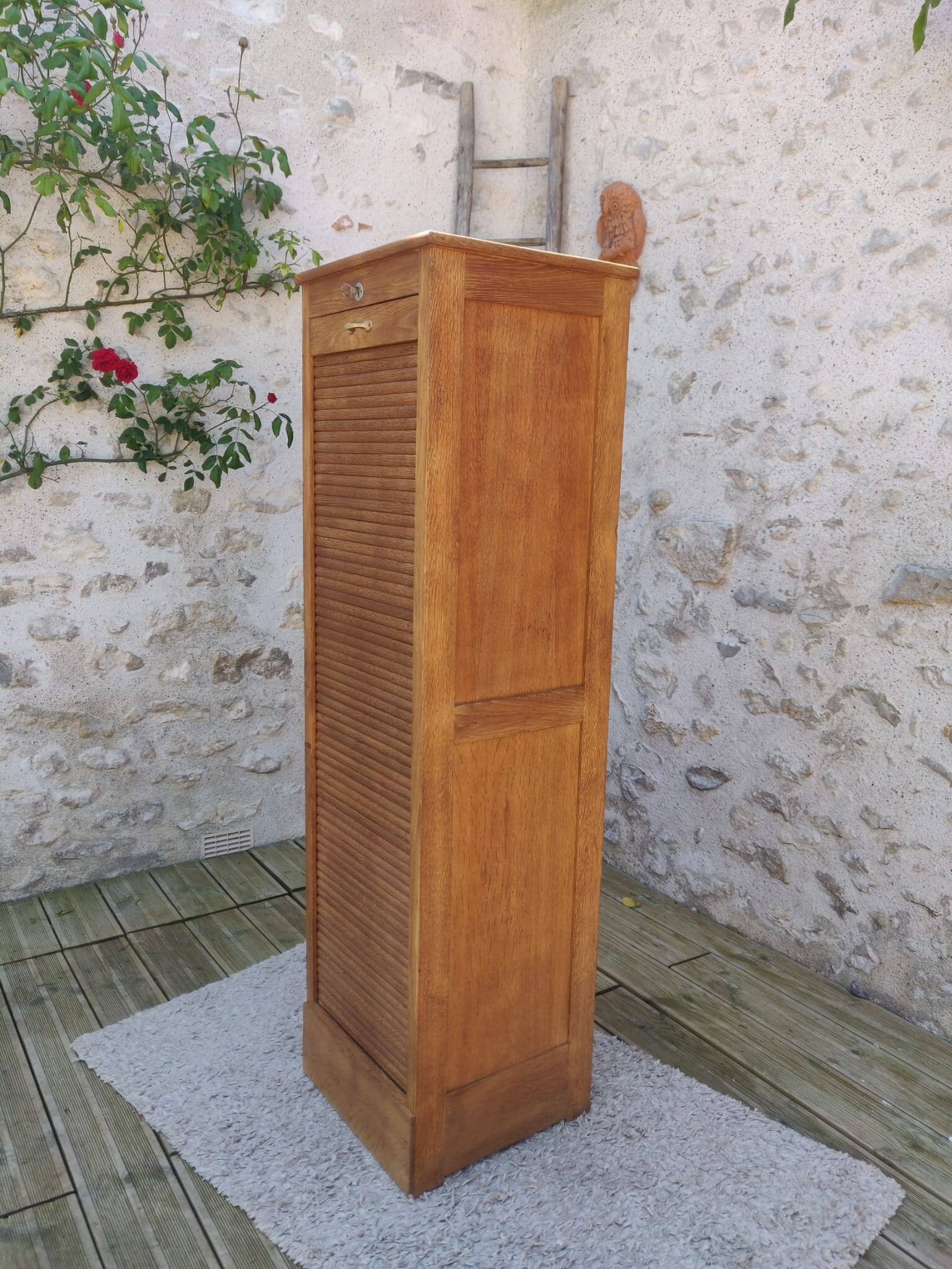 Old restored filing cabinet