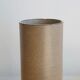 Brown grey ceramic vase