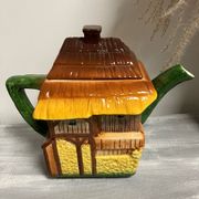 Vintage-Charmante théière-Forme maison-West Germany