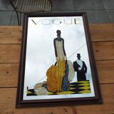 Miroir sérigraphié Vogue