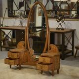 Art Deco full-length mirror by Octave Dupont, 1930s.