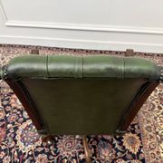 Green English Chesterfield Desk Chair
