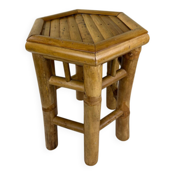 Tabouret en bambou