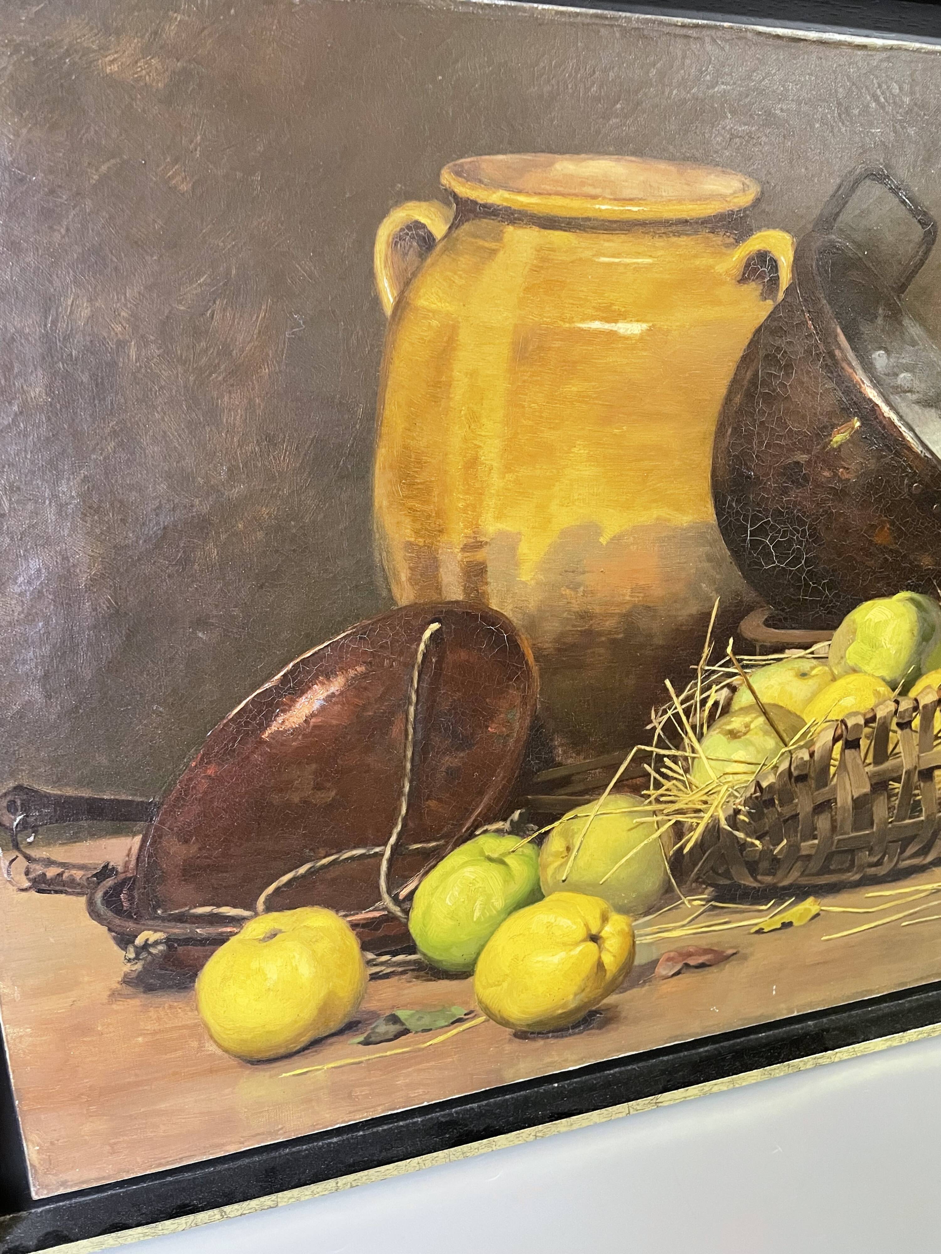 Nature Morte aux Cuivres par Claude Francois BLANC