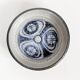 Vintage Søholm Denmark blue stoneware ceramic mid-century bowl