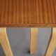 Nested tables model 88 by Alvar Aalto for Artek, 1960s. Set of 2.