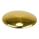 F. Fabbian Mushroom Table Lamp in White and Gold Murano Glass, Italy, 1970s