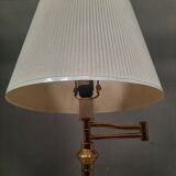 Reading lamp on metal legs with