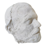 Signed plaster head