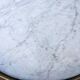 High table old hot water bottle Louis XVI style marble top