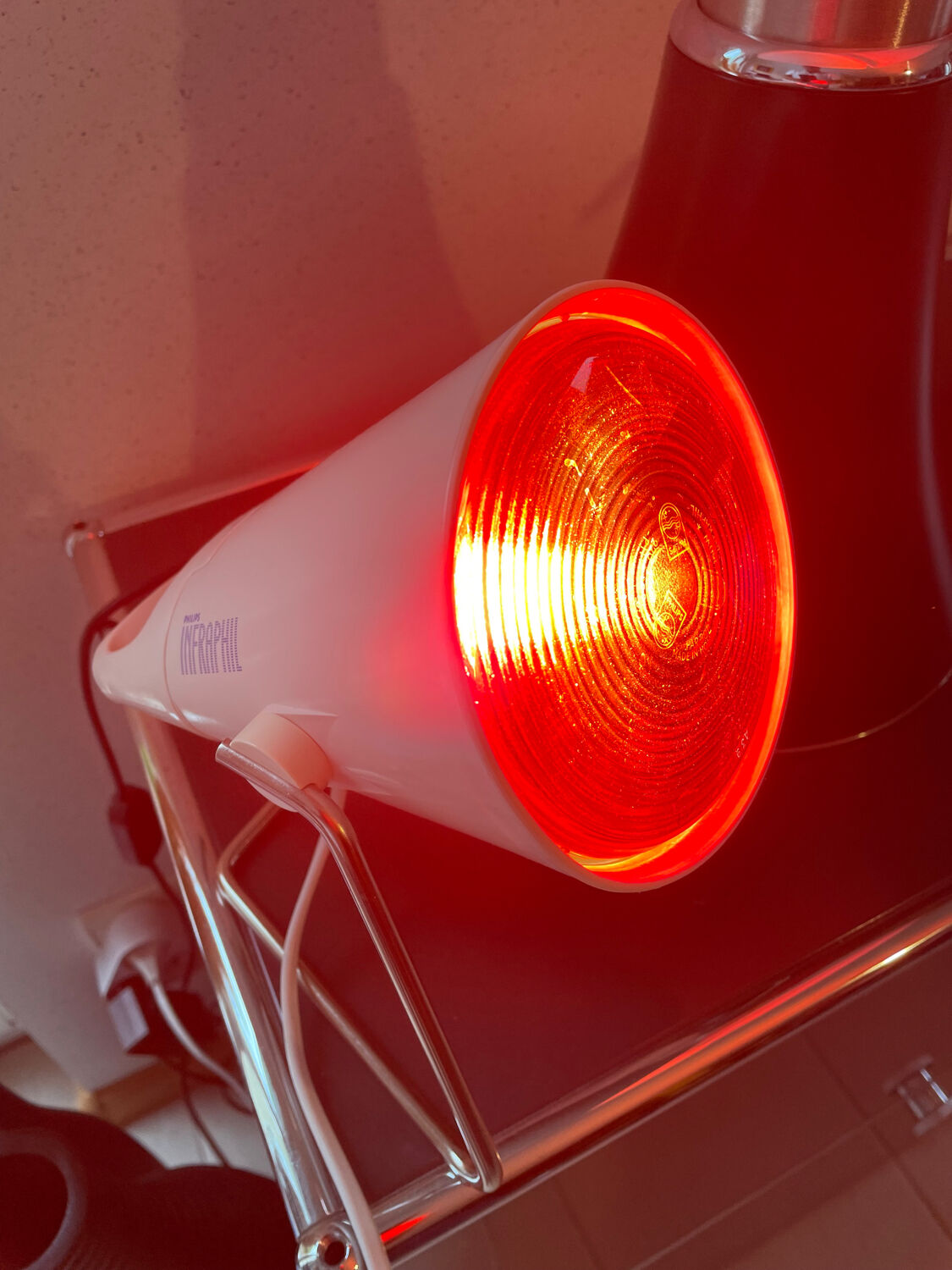 Infrafil lamp by Charlotte Perriand