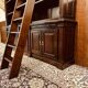 Classic English Mahogany Library Bookcase