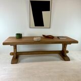 Monastery table 250 cm in solid elm