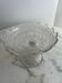 Plat en verre motif feuilles