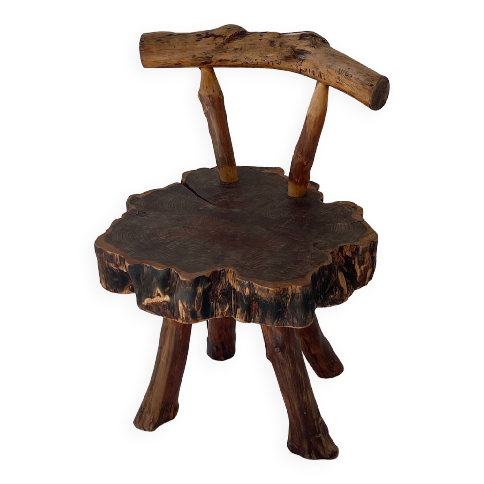 Chaise d’appoint en bois massif