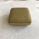 Old europa 2 travel alarm clock with 70's vintage gold case