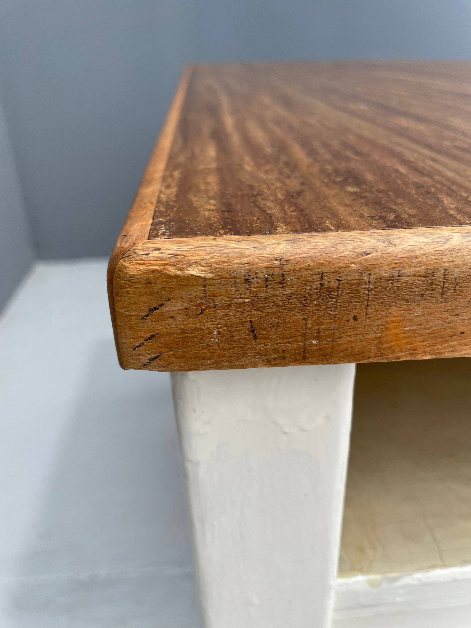 Vintage Writing Desk with Drawer, Czechoslovakia, ca. 1950s–60s