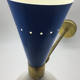 Pair Italian 50's bicolor design wall light