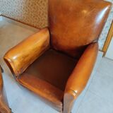 Pair of club chairs