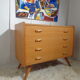 Dresser vintage Scandinavian feet compass year 60