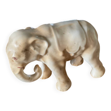 Elephant, ceramic figurine