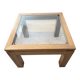 table basse chêne massif