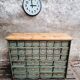 Commode industrielle vert olive
