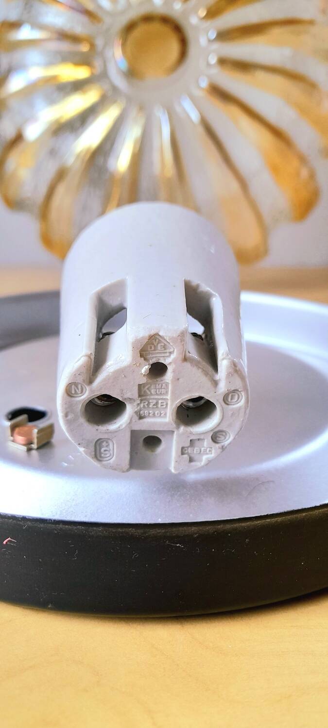 Sunburst ceiling or wall light 1970