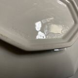 Neo Classic Greek Revival Octagonal Beaded English Earthenware Centerpiece