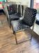 Suite de 6 chaises vintage années 70 style Milo Baughman