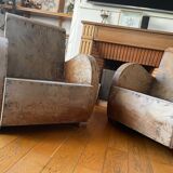 Wooden club chair