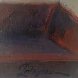 Still life with bouquet of flowers