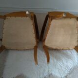 Pair of bridge chairs