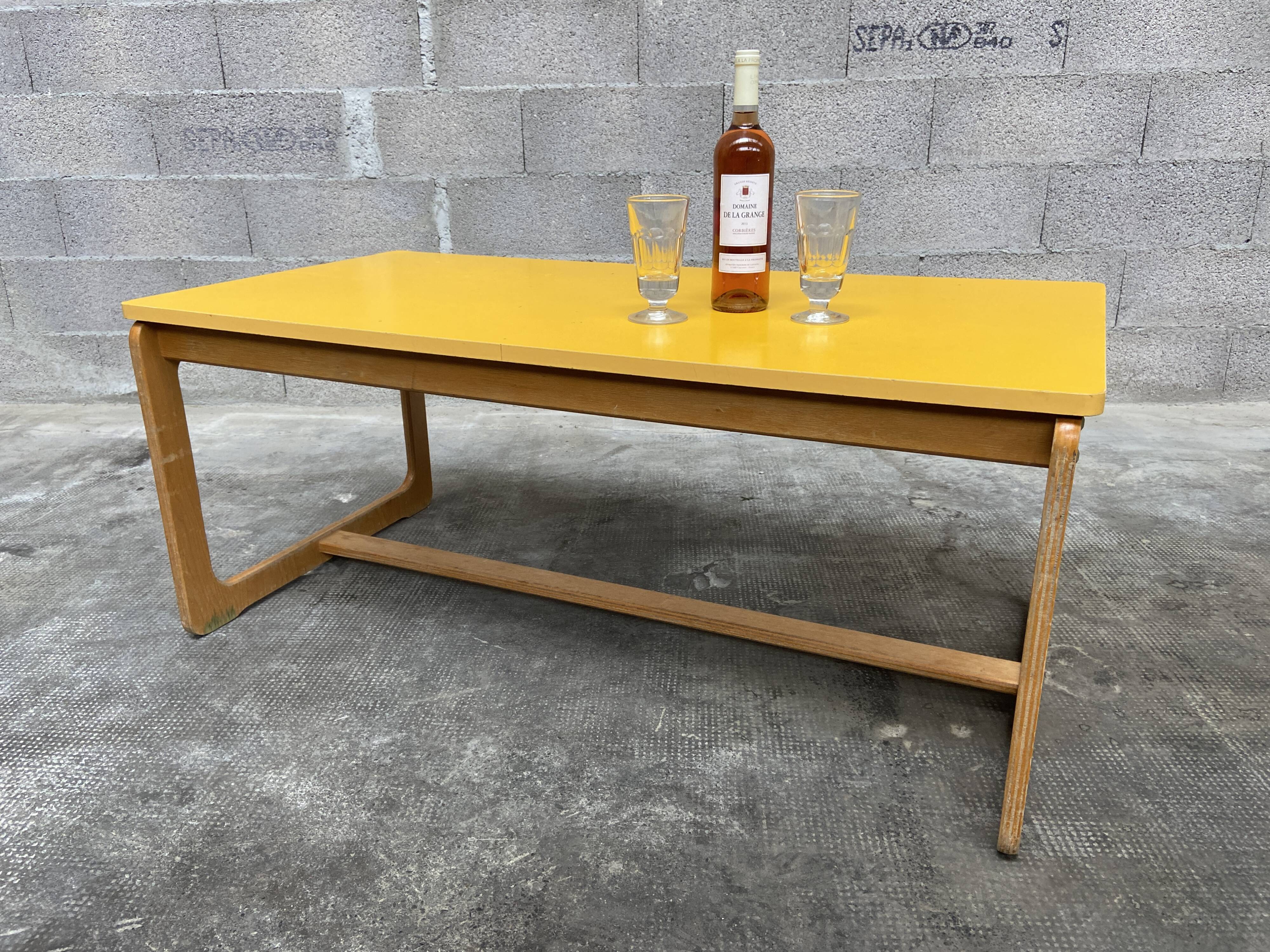 Vintage Formica coffee table 1970