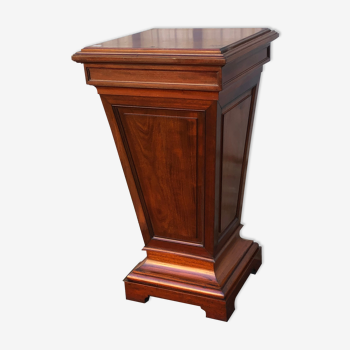 Sheath or column in mahogany Napoleon lll XlXth