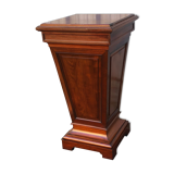 Sheath or column in mahogany Napoleon lll XlXth