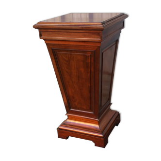 Sheath or column in mahogany Napoleon lll XlXth