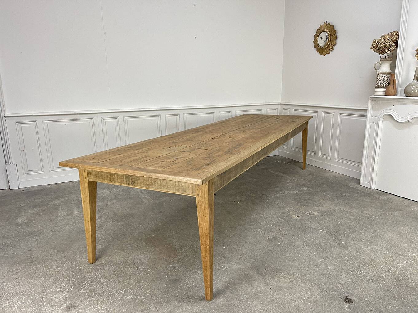 Large old farm table 1930