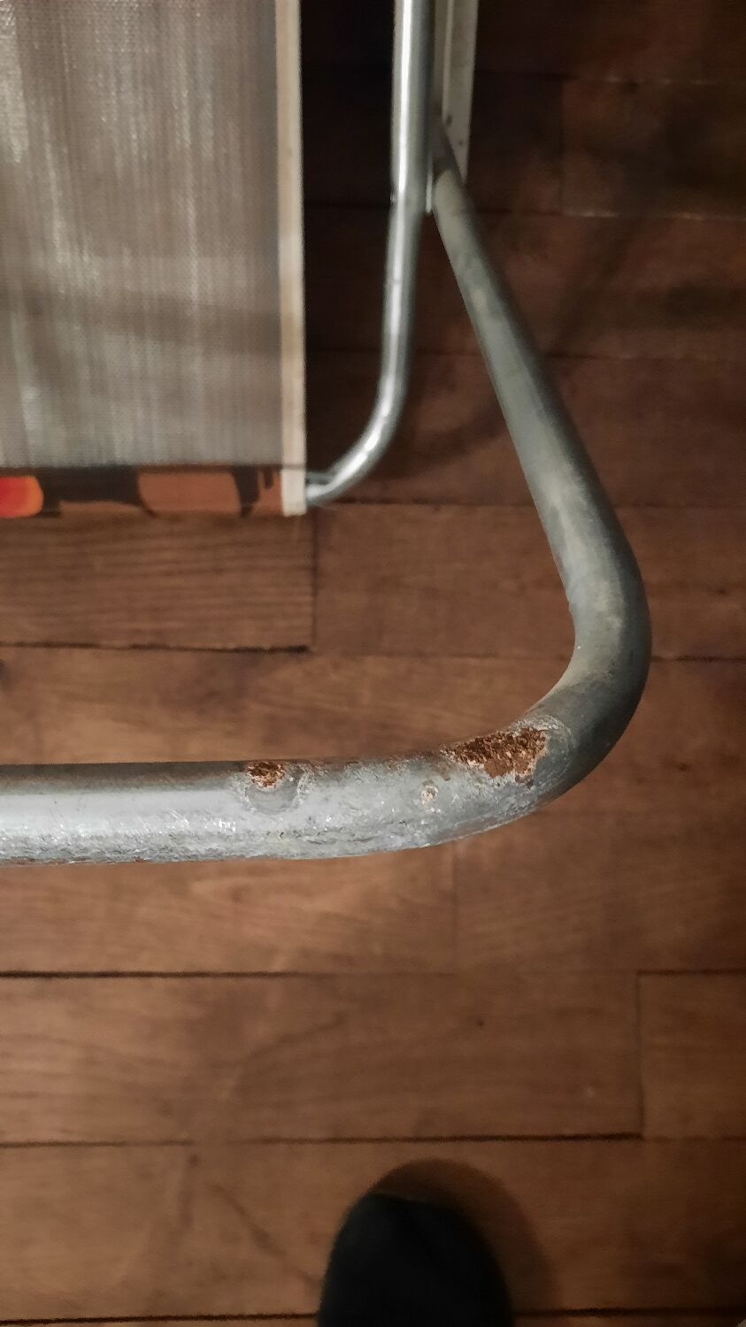 Set of 2 folding armchairs vintage camping