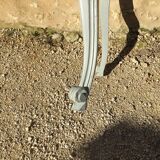 Louis XV style table in oak with natural wood top