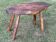 Modernist brutalist coffee table free form reconstruction 1950