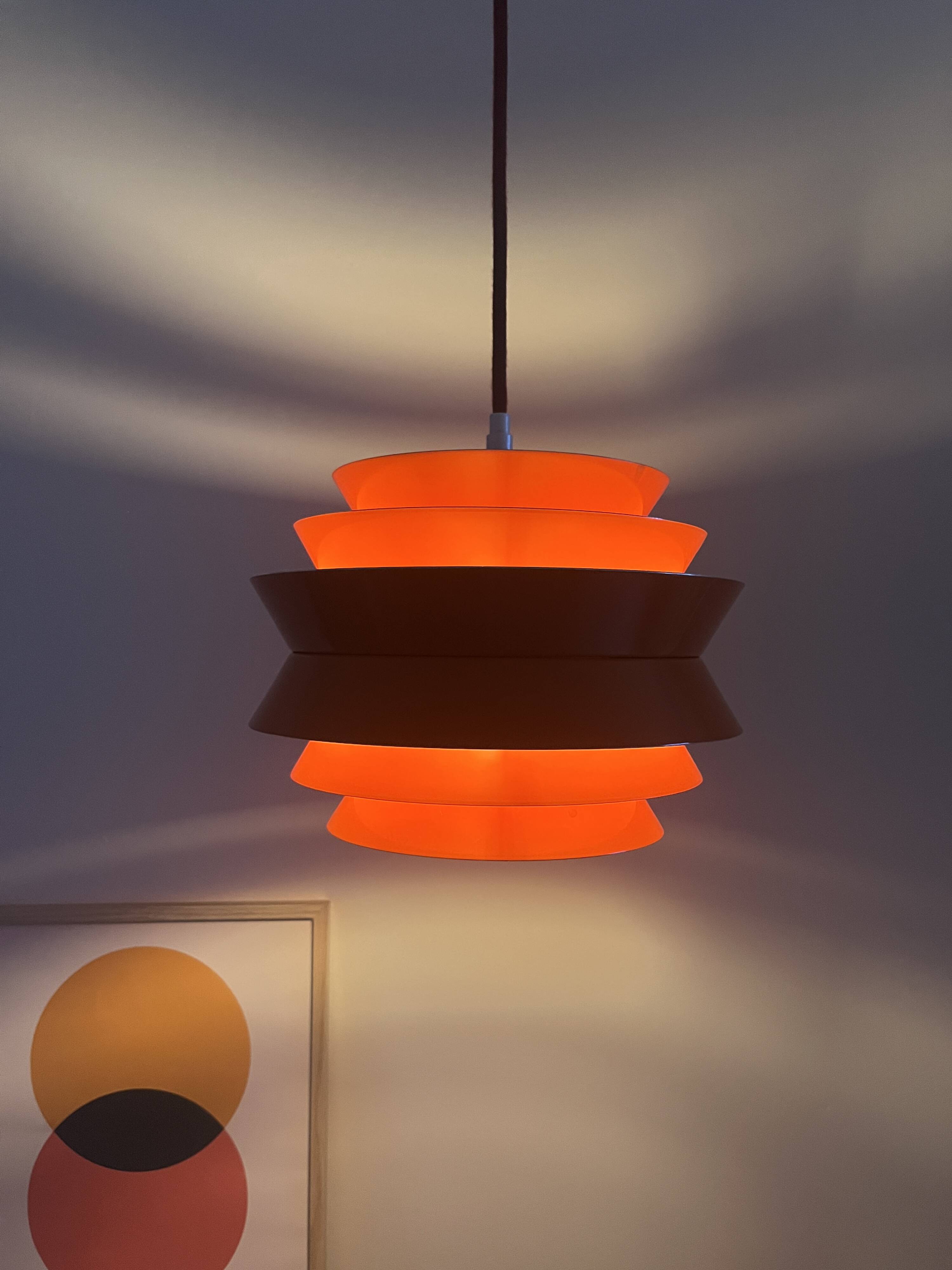 Vintage Trava pendant - Carl Thore - Granahaga - Swedish design lamp